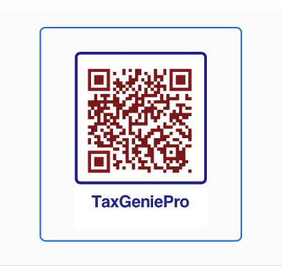 QR Code for Tax Genie Pro